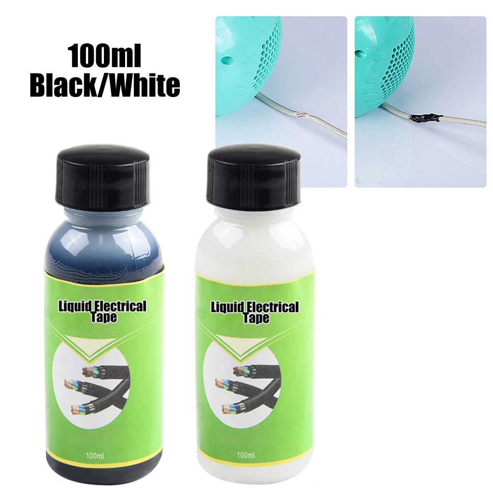 100ml Waterproof Liquid Insulating Tape Rubber Coat For Protecting Electrical Splices And Connections Electrician Accessories