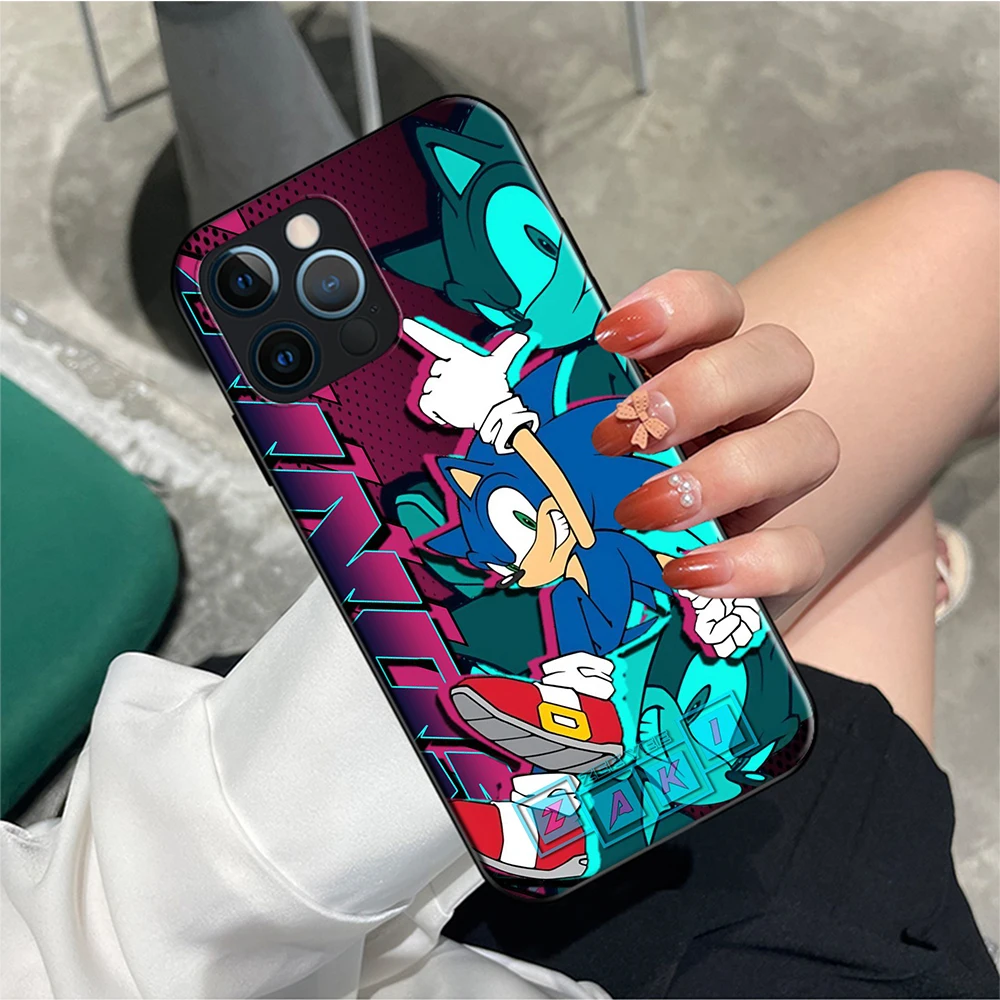 thumbnail image 1 of Nueva funda de teléfono de alta gama Anime Sonics Hedgehog para Samsung Galaxy A15 S10E S9 S8 S7 Note 20 10 9 8 Plus Lite, 1 of 5