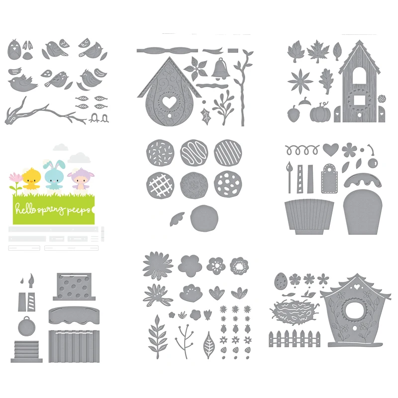 

Design Metal Cutting Dies for Making Decorative Diy Scrapbook Practice Photo Album Process Craft Handicraft Card 2023 New