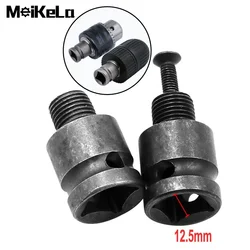 Drill Chuck Adaptor 1/2-20UNF For Impact Wrench Conversion Electric Drill Socket Adapter Converter Drill Chuck Chuck for Electr