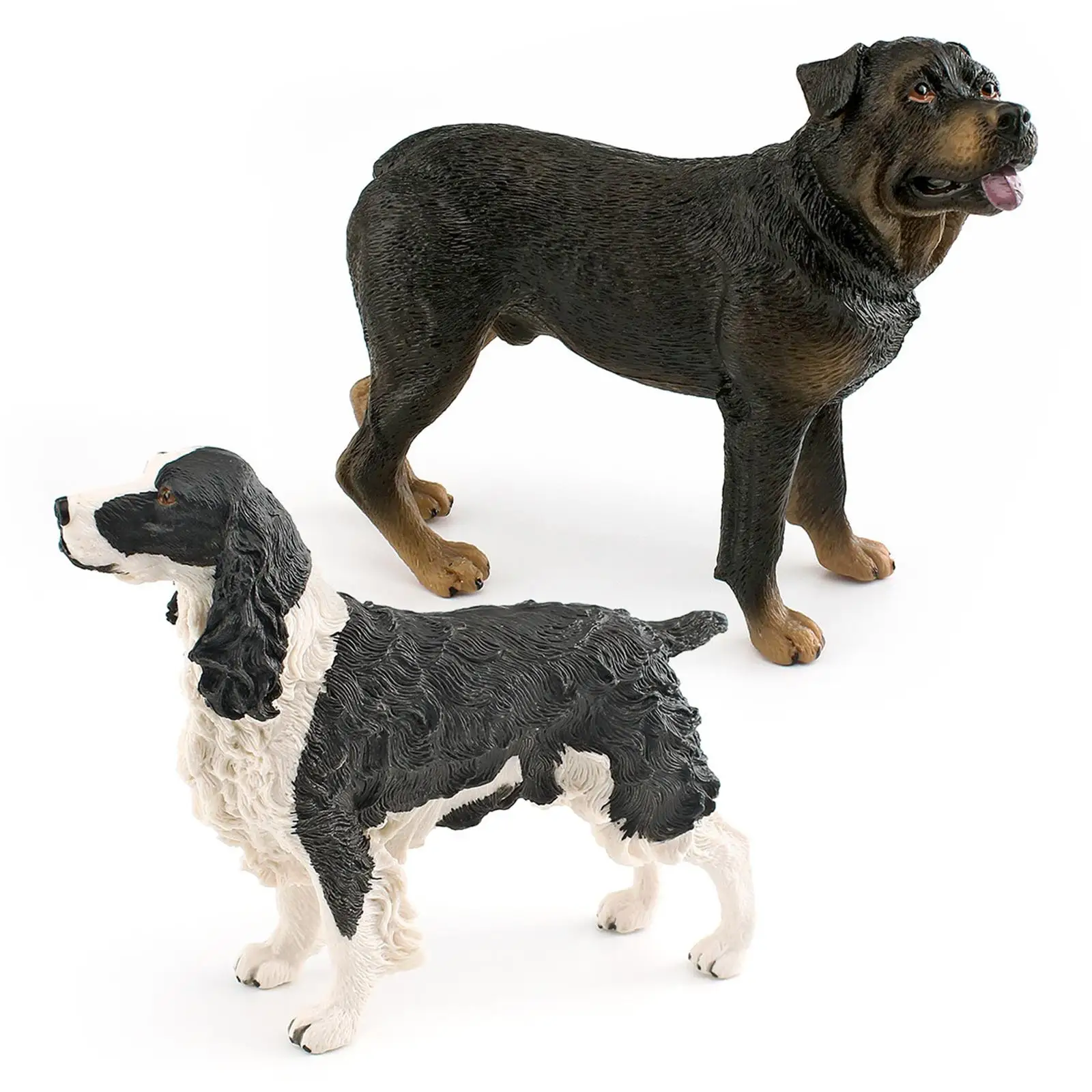 

Dog Statue Puppy Standing Figurine Statue,Durable ,Highly Detailed Desktop Decor Garden Statue Dog Sculptures for Garden Home