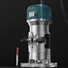 Upgraded 6-speed 800W Woodworking Electric Trimmer 33000 RPM Wood Engraving Slotting Trimming Machine Carving Router 3