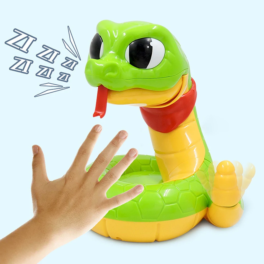 Electric Tricky Rattlesnake Toy Party Game for Boys Girls prank toys joke toys tricky toy spider box
