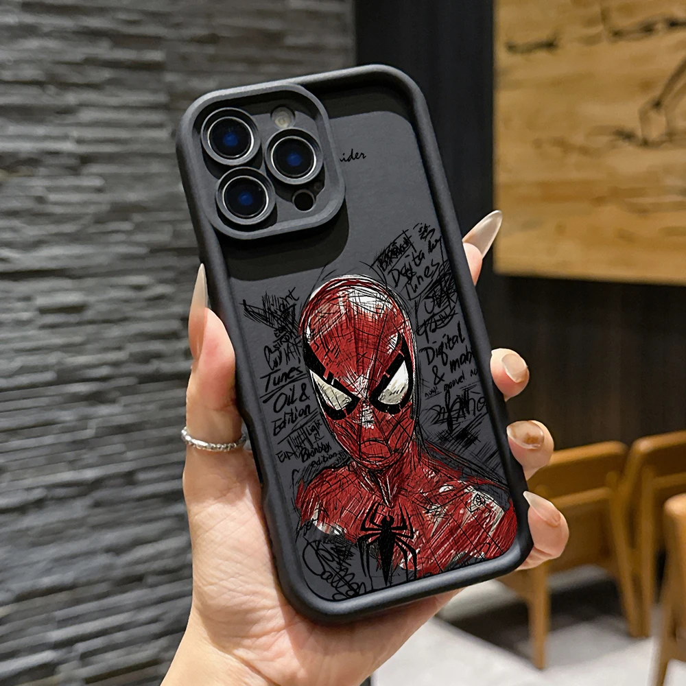 Cool S-Spiders Men Soft Phone Case Cover
