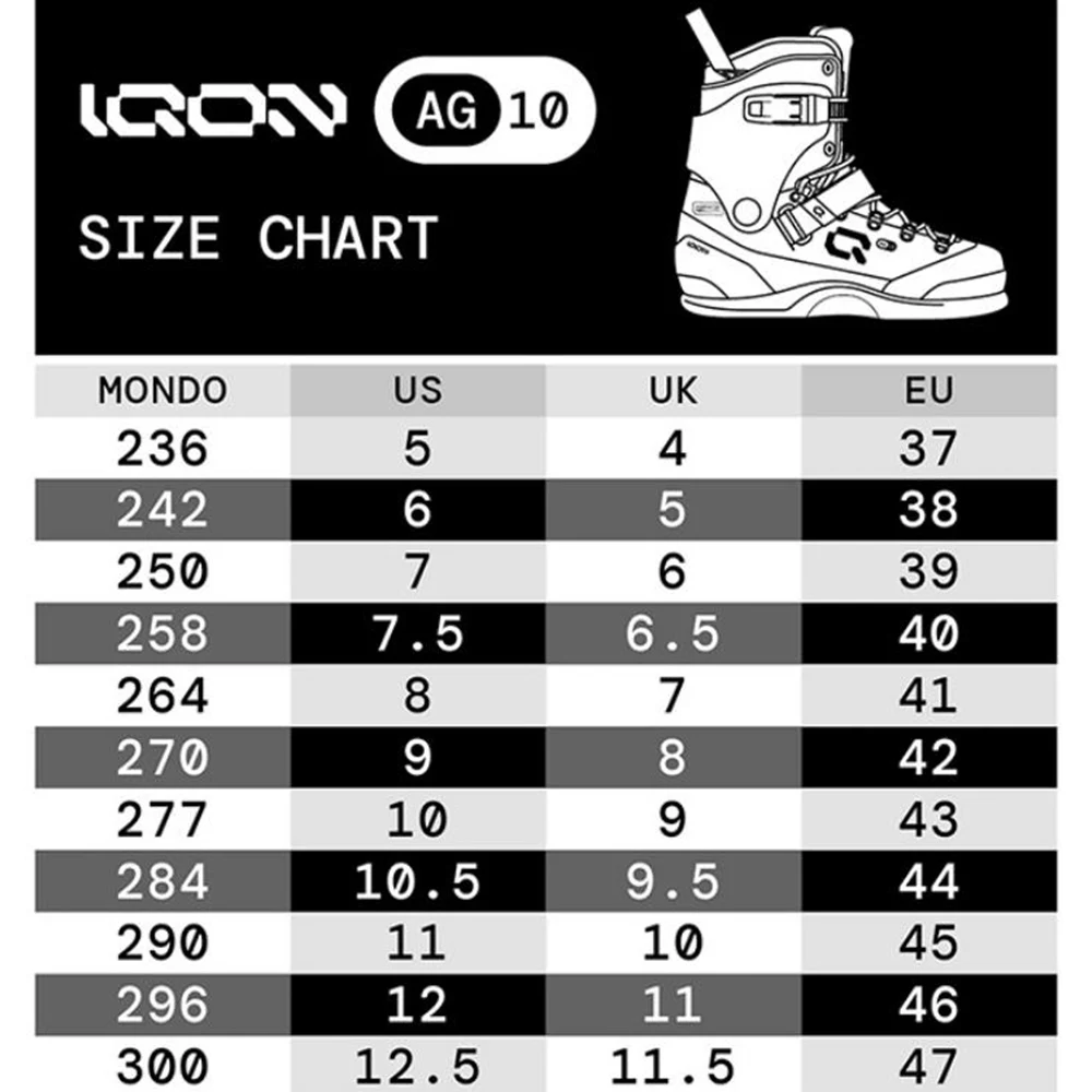 Original Powerslide New IQON AG10 Boot UFS Mounting System Inline Skates Up Shoes Urban Heatmodelable Carbon Fiber Patines