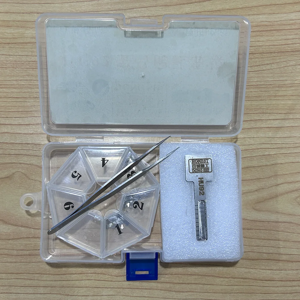 Locksmith Tools Locksmith Extractor Tools Lock Pick Tools Lock Pick Set Lock Repair Tool Pin Disassembly Tool Car Key Cutting Machine CHKJ Original Locksmith Tools Car Auto Key Profile Mould HU66 HU92 HU100 HU101 HON66 For Key Profile Modeling Duplicating