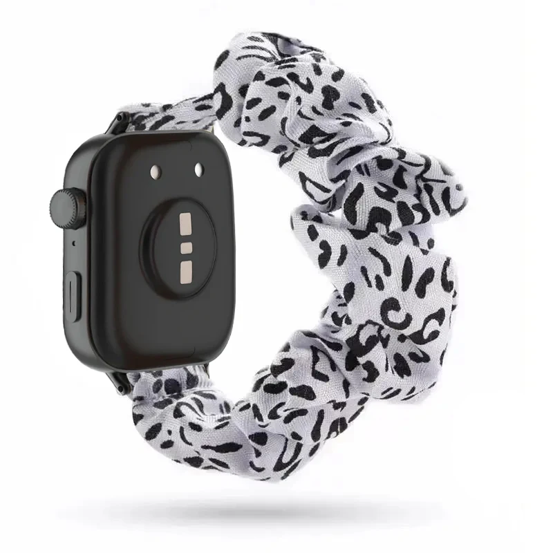 Elastic Nylon Loop Band with Metal Connector for Smartwatch - Adjustable Replacement Bracelet Strap