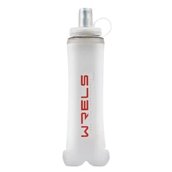 Collapsible Soft Large Caliber Water Bottle (Red-500ml)