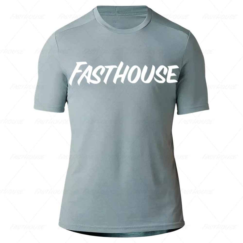 thumbnail image 1 of Camisetas de descenso para hombre, camisetas de ciclismo de montaña, MTB, camisetas todoterreno, DH, motociclismo, ropa deportiva para motocross, bicicleta de carreras, 1 of 5