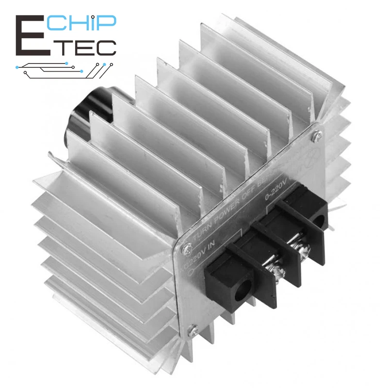 

Free shipping AC 220V 5000W SCR Regulator Controller LED Dimming Dimmer Thermostat High Power Electronic Regulator