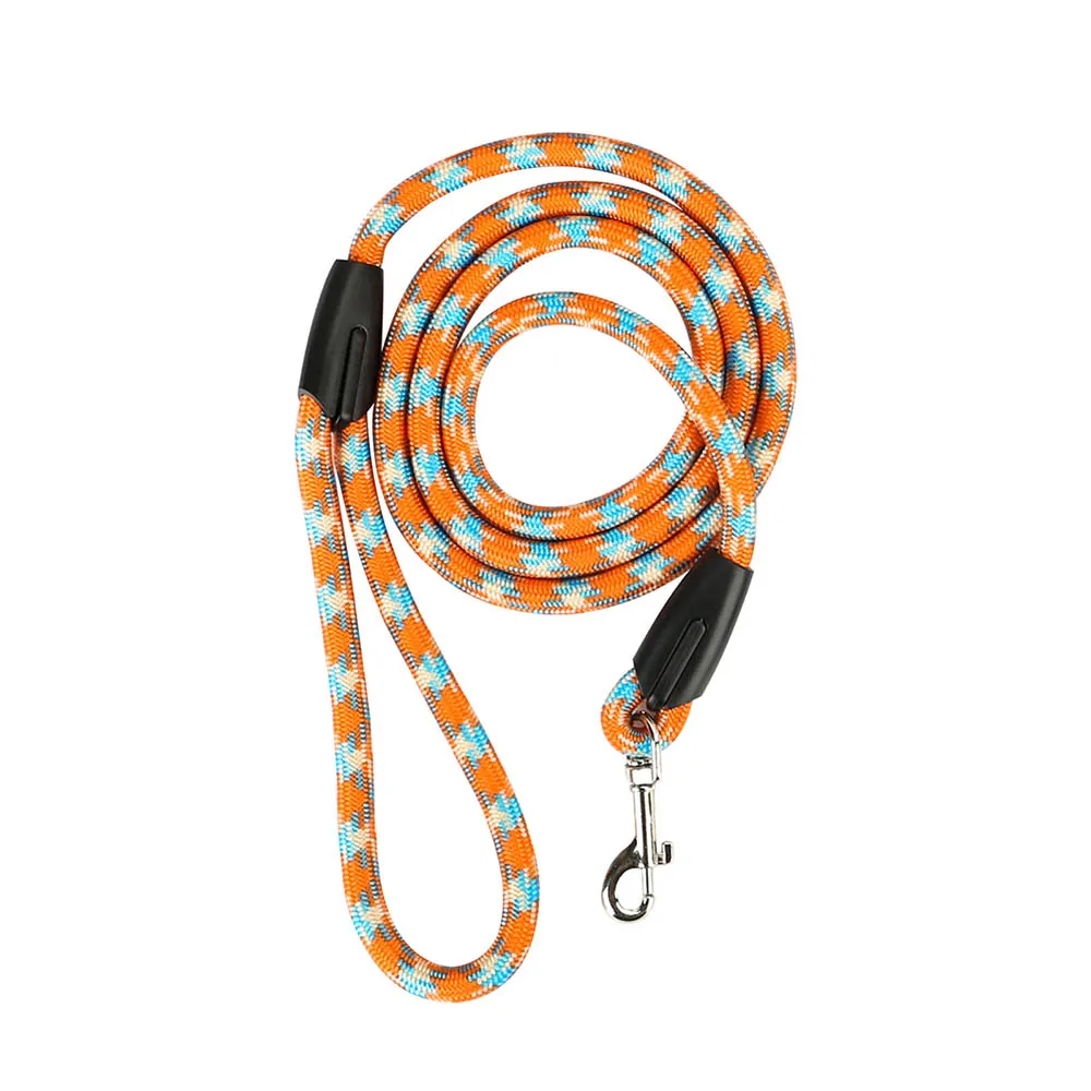 1.2m Long Dog Leash Pet Nylon Traction Rope Walking Running Training for Small Medium Dogs Durable Non Slip Strap Pet Supplies 