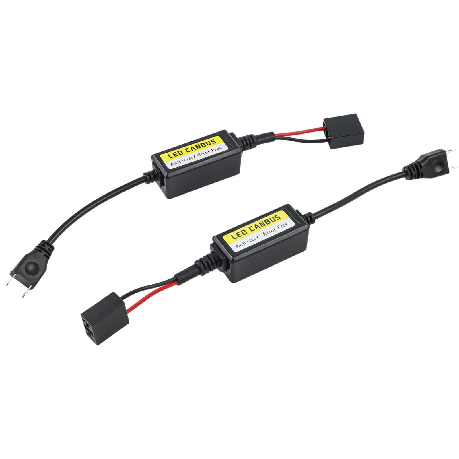 Car Headlight Bulbs LED Headlight Bulbs 2pcs H7 Headlight LED Canbus Decoder Eliminator Error Resistor Anti Flicker Flicker Warning Decoder Lamps