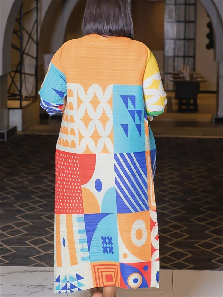 Wmstar Dresses for Women Loose Casual Bohemian Fashion Party Africa Maxi Dress New In Fall Clothes Wholesale Dropshipping 2023