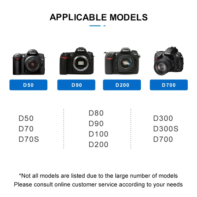 2 Batterie EN-EL3E Compatibili Per Nikon | D30, D50, D70, D80, D90, D200, D300, D700 - Foto 7