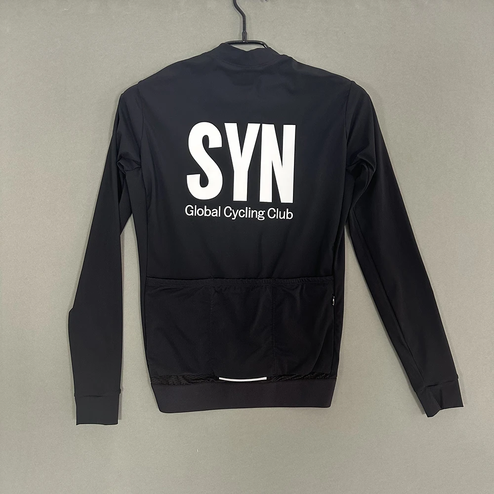 SYN Men's Cycling Jersey Long Sleeve Tops High Quality Maillot Ciclismo Mountain Road Bike Cycling Jersey Team Bicycle Clothing 3