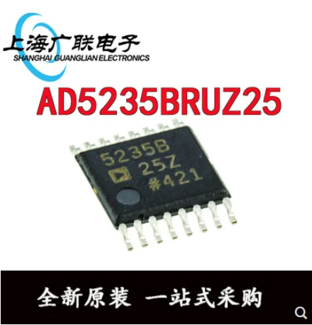 

1PCS/LOT new AD5235BRUZ25 5235B AD5235BRU25 AD5235BRUZ50 TSSOP16 Digital potentiometer New Original In Stock