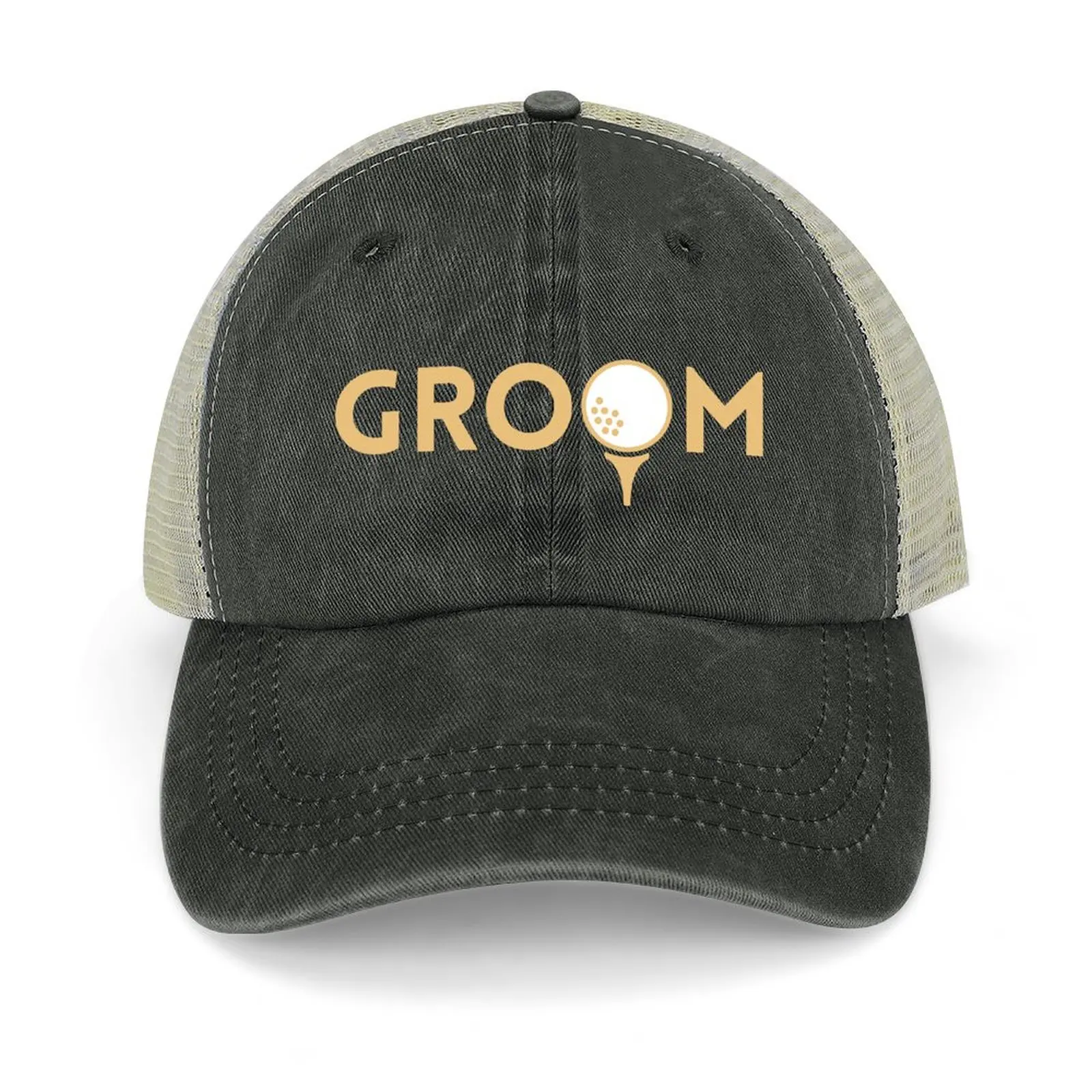 

Golf Groom T-Shirt Perfect Gift For Golfers Bachelor Party Cowboy Hat Fluffy Hat Beach Outing Men's Baseball Women's
