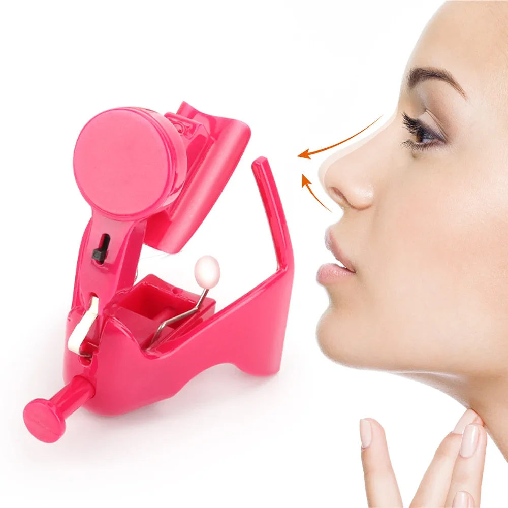 Electric Nose Up Shaping Shaper Lifting Bridge Straightening Beauty Nose Clip Face Fitness Facial Clipper Corrector Nose Slimmer