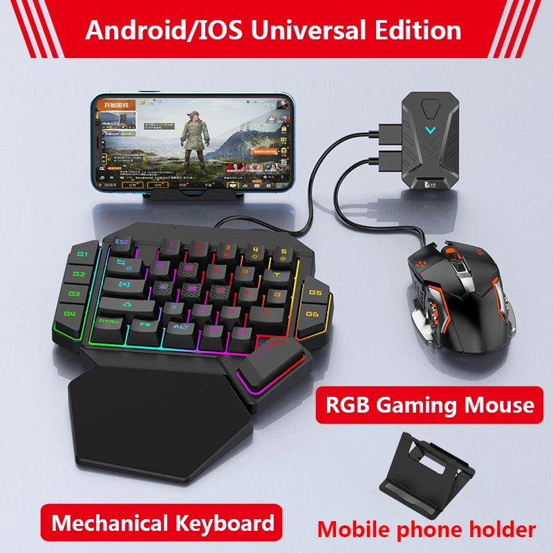 Mobile Gamepad Controller Bluetooth Gaming Keyboard Mouse Converter For Ps4 Xbox Nintendo Switch Android Ios Phone Ipad Keyboard Mouse Combos - AliExpress