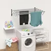 Wall Mounted Clothes Drying Rack,Stainless Steel Foldable Drying Rack for Laundry Room/Bathroom Tower，Easy 2