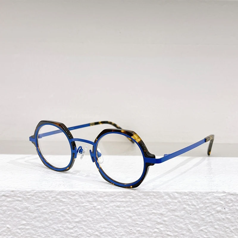 

Japan Glasses Polygon Eyeglasses Frames Men Myopia Glasses Women Designer Brand Spectacle Frames Women Eye Glasses 일본안경테