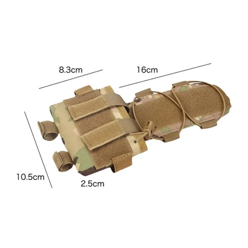 Tactical Pouch MK2 Battery Case For Helmet Airsoft Hunting Battery Pouch Military Combat Helmet Balance Weight Bags molle pouch airsoft accessory