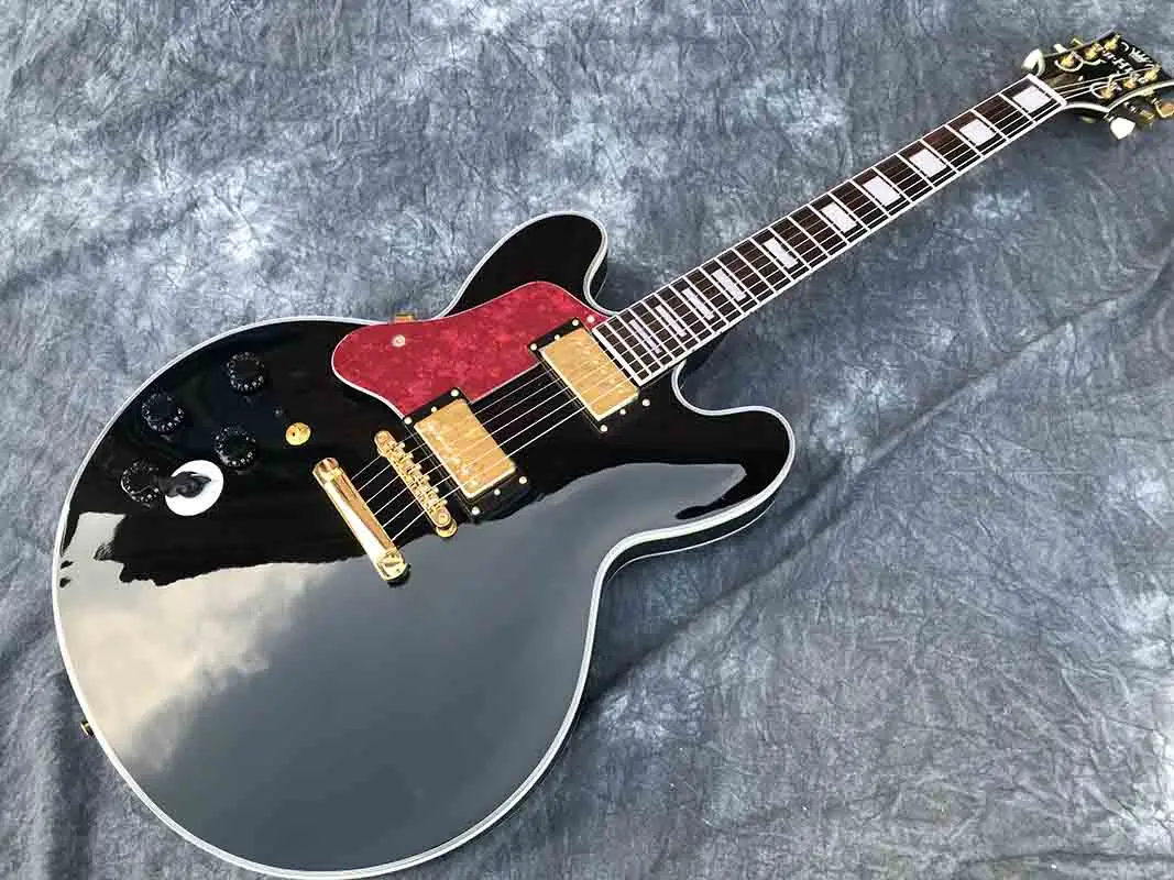 Offtheshelf Custom Left Hand Bking Electric Guitar Holeless Half