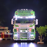 6*6 1/14 Scale RC Tractor Truck Metal Car 3-speed Model with Light Sound Smoking Painted Assembled Remote Control Customized Toy 1