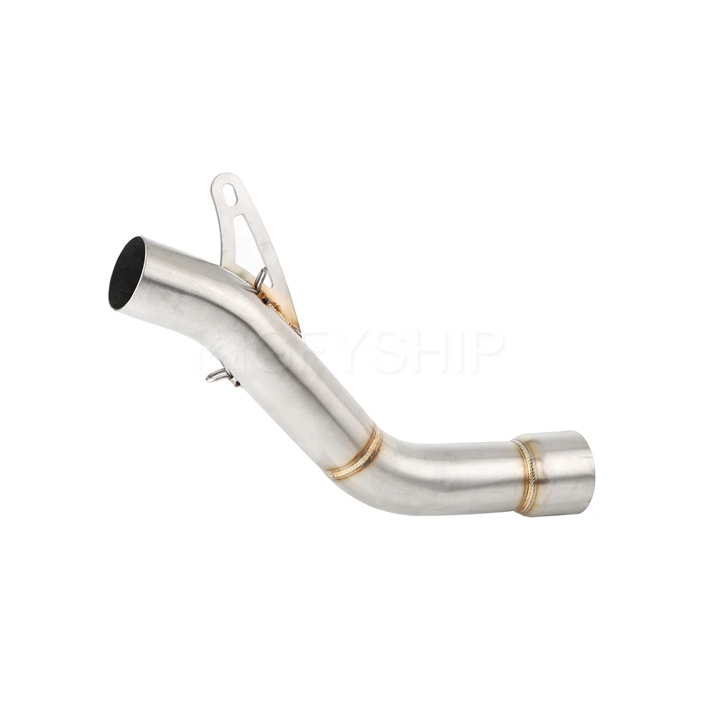 

For Ducati Monster 821 2014-2020 Monster 1200 / S / R 1200S 1200R Escape Motorcycle Exhaust Middle Link Pipe 51mm Slip-on