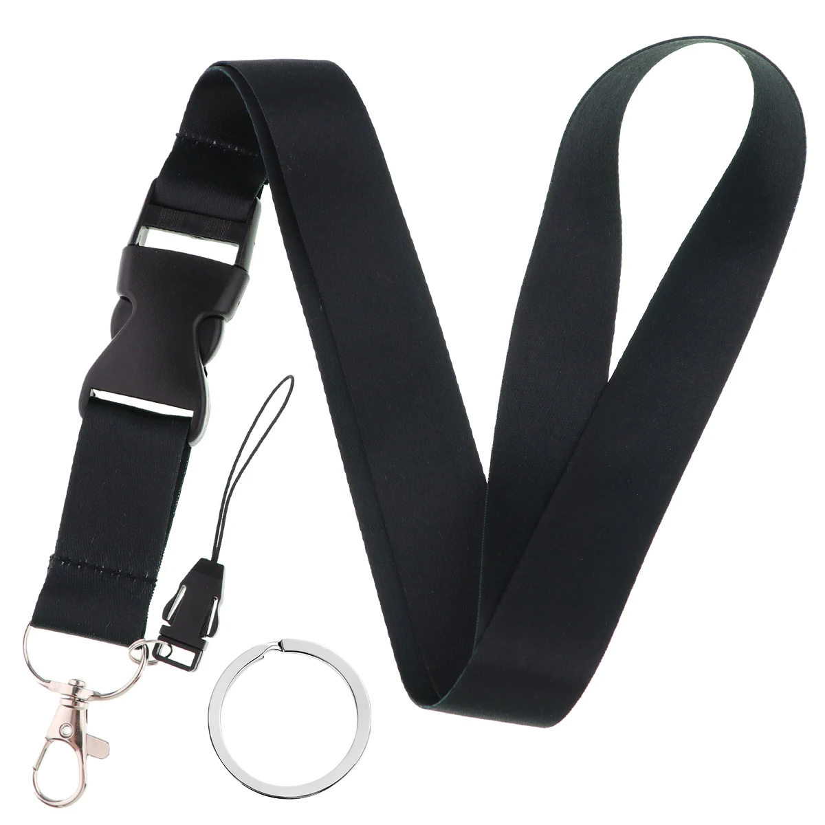 Fashion Mobile Phone Lanyard Pure Color Neck Strap Credencial Teacher Lanyard For Keys Id Card Holder Pass Key Ring Accessories Image 4