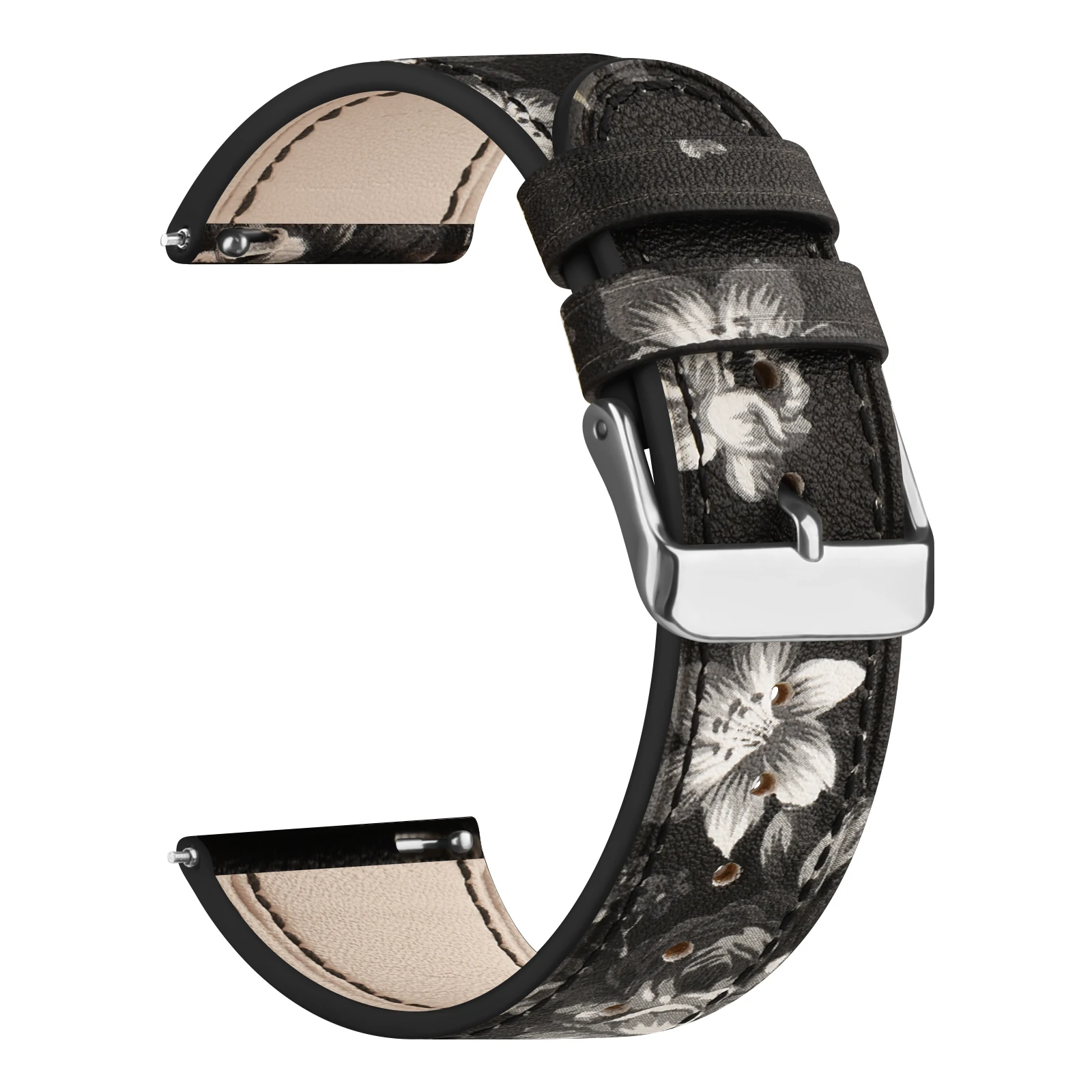 Premium 20mm Leather Watch Band Strap