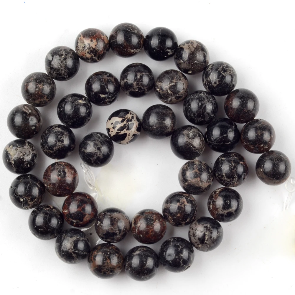 Vibrant Natural Stone Beads - Multi-Size Colorful Jaspers & Turquoises for DIY Jewelry & Bracelets