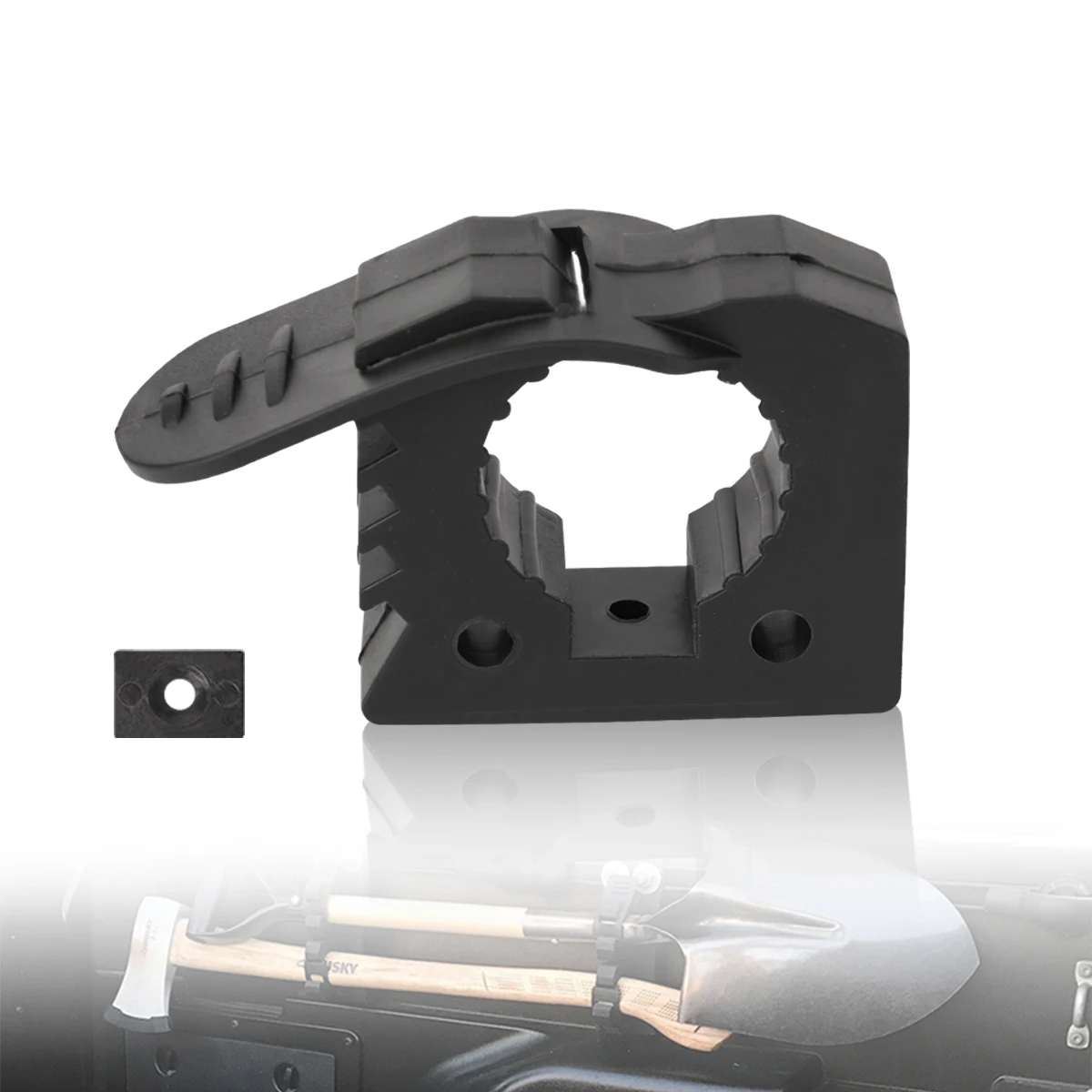 מחזיק מהיר לכלי התקנה ציוד אוטומטי לשטחים חוץ ATV UTV משאית טריילר RV סירה אביזרים לבית קוטר 1.18 אינץ '-1.42 אינץ'