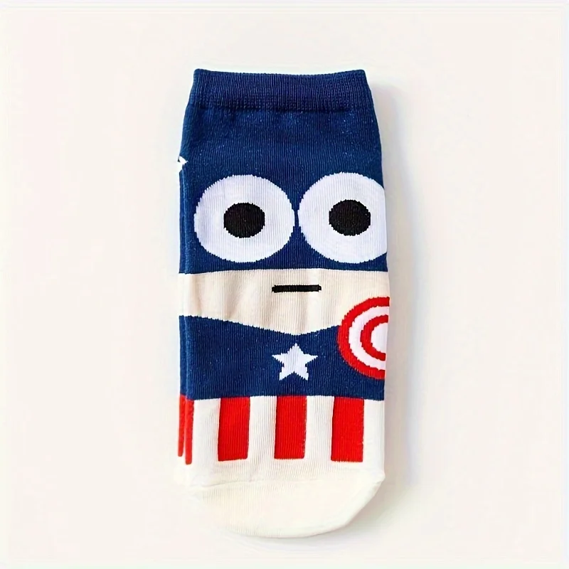 1 Pair of Cartoon League of Legends Boys Boat Socks