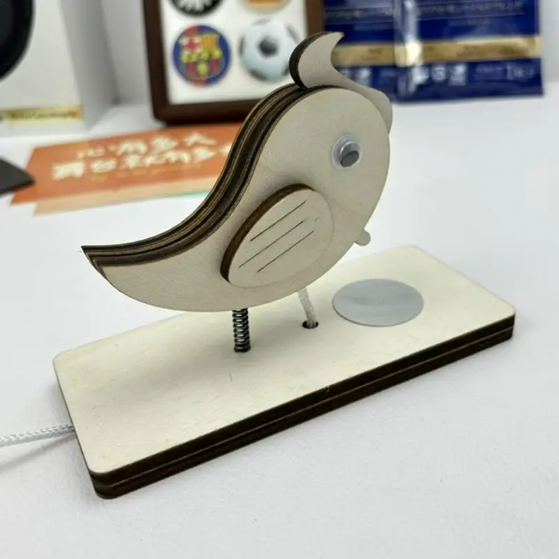 수제 딱따구리 문짝 벨, 독특한 나무 노커, 가정용 초인종