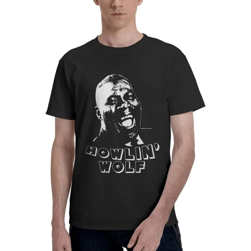 

Футболка Howlin Wolf Мужская Летняя Повседневная модная рубашка с коротким рукавом