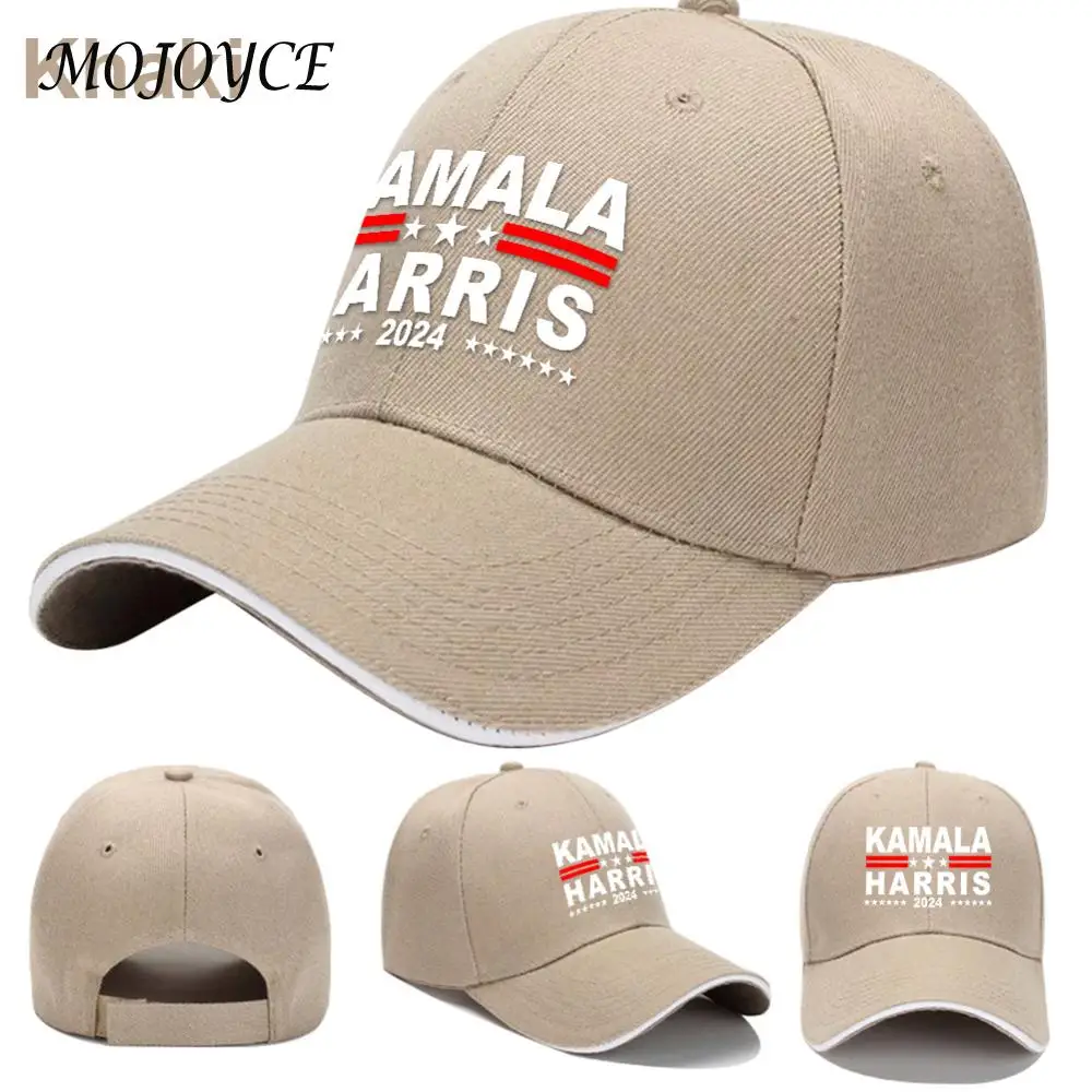 Kamala Harris Hat President Election Hat Unisex Baseball Caps Breathable Adjustable Hip Hop Dad Hats for Men Women Running