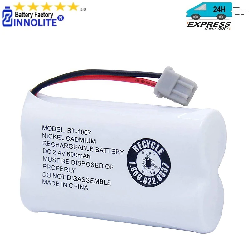 BT1007 Rechargeable Battery Compatible with Uniden BT904 BT904 BT1015 BBTY0460001 BBTY0510001