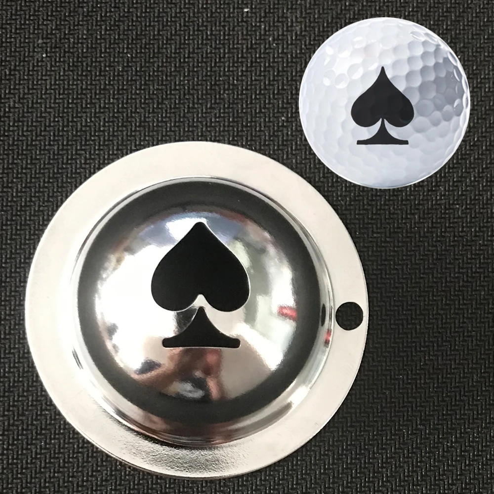 Шариковый маркер для гольфа из нержавеющей стали