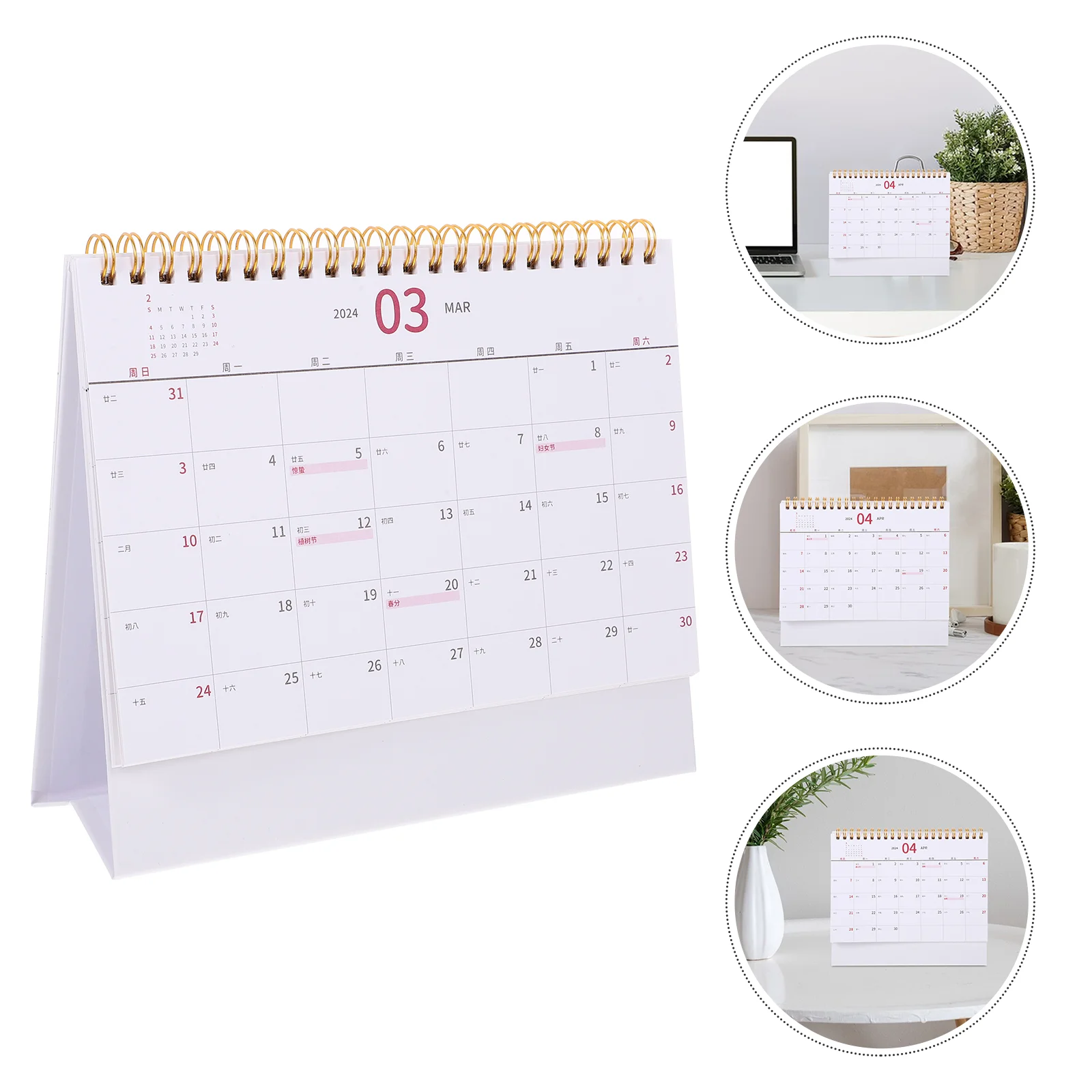 Table Calendar Daily Planner Monthly Calendar Decorative Schedule Planning Desk Calendars Home Office Supplies Decorations