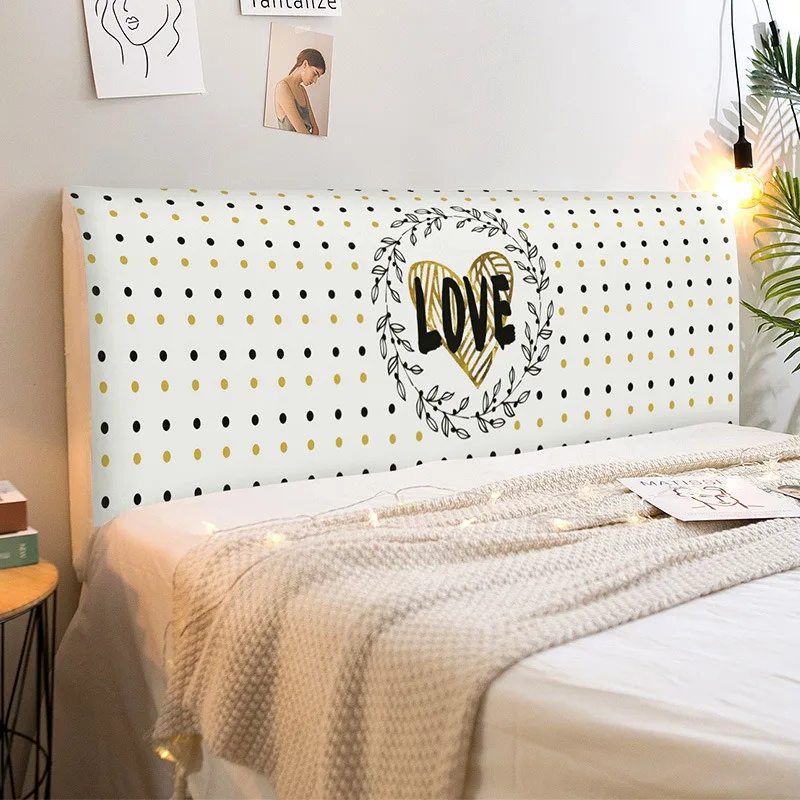 All-inclusive Headboard Cover Dustproof Bedspread Dust Cover Bed Head Protective Elastic Bed Head Back Protection