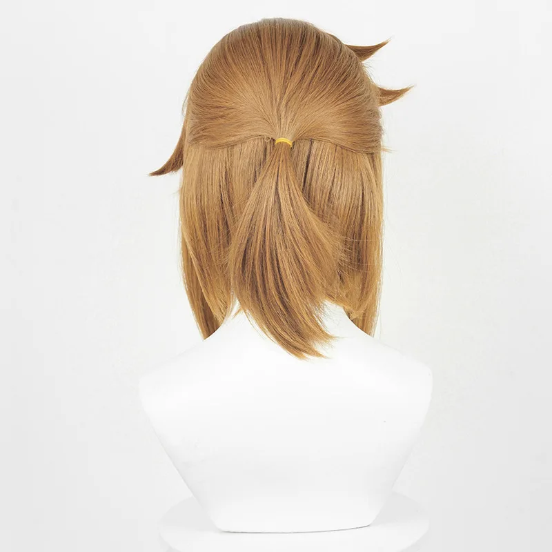 Close-up of wig texture