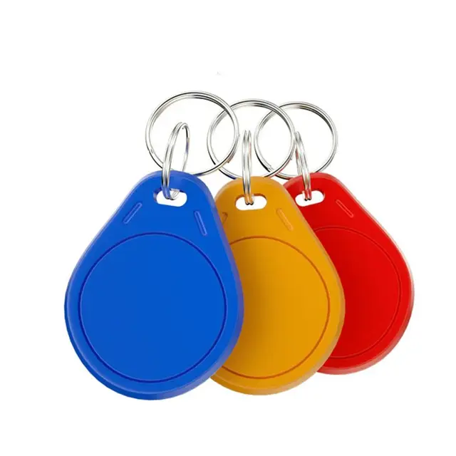 20pcs RFID IC Keyfobs Access Control Smart Chip Rewritable Access Card Waterproof 0 Sector Modifiable 5