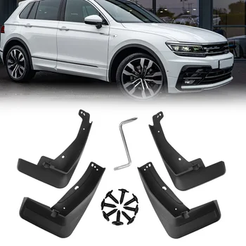 Mudguard Set for Volkswagen Tiguan L R-Line (2019-2024) – Front and Rear Wheel Splash Protection with Fender Guards