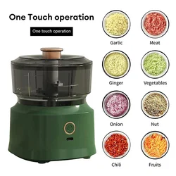 2024 Portable Usb Ginger Garlic Vegetable Food Chopper Electric Mini Blender Baby Food Supplement Machine Kitchen Gadgets