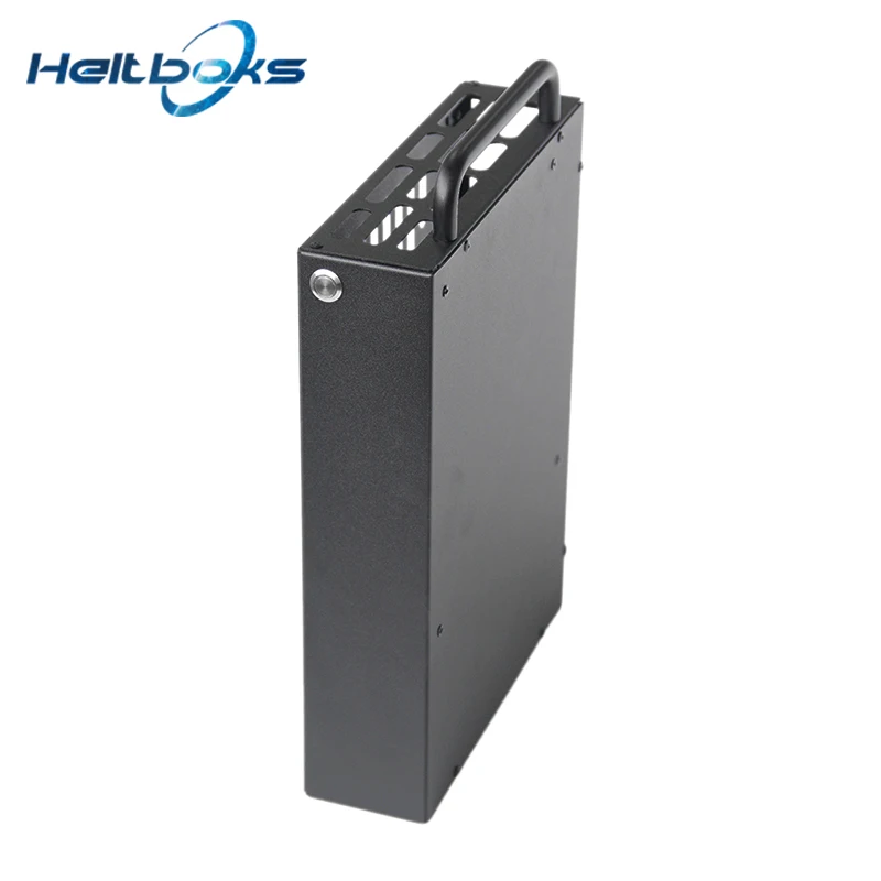 Mini Itx Hk05 Chassis Core Display Portátil Ultra Pequeno Case do pc do Computador Flex 1u 2.6l Aço Inoxidável - Imagem 6
