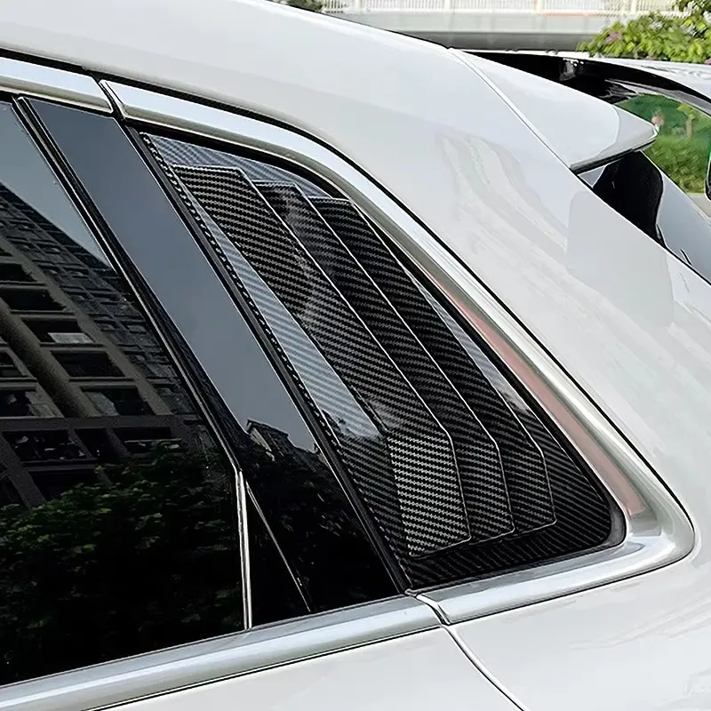 아우디 A3 8V 2014-2019 해치백 자동차 스타일링 뒷 창 삼각형 셔터 커버 장식 스티커 트림 외부 액세서리