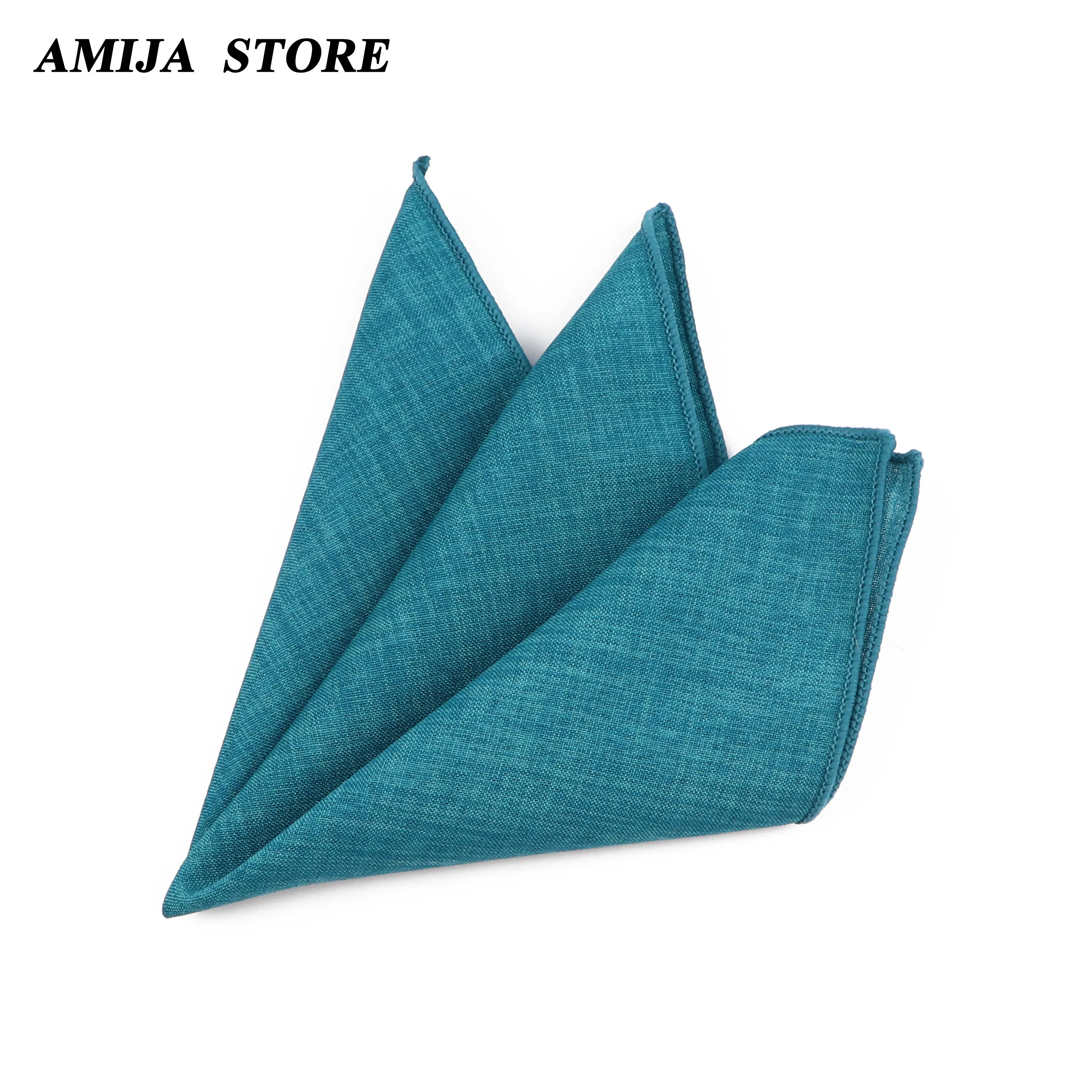 Handkerchief Pocket Square For Man Shirt Accessories 27Colors
