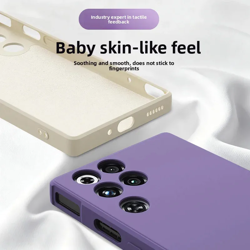 Luxury Ultra-Thin Liquid Silicone Shockproof Phone Case