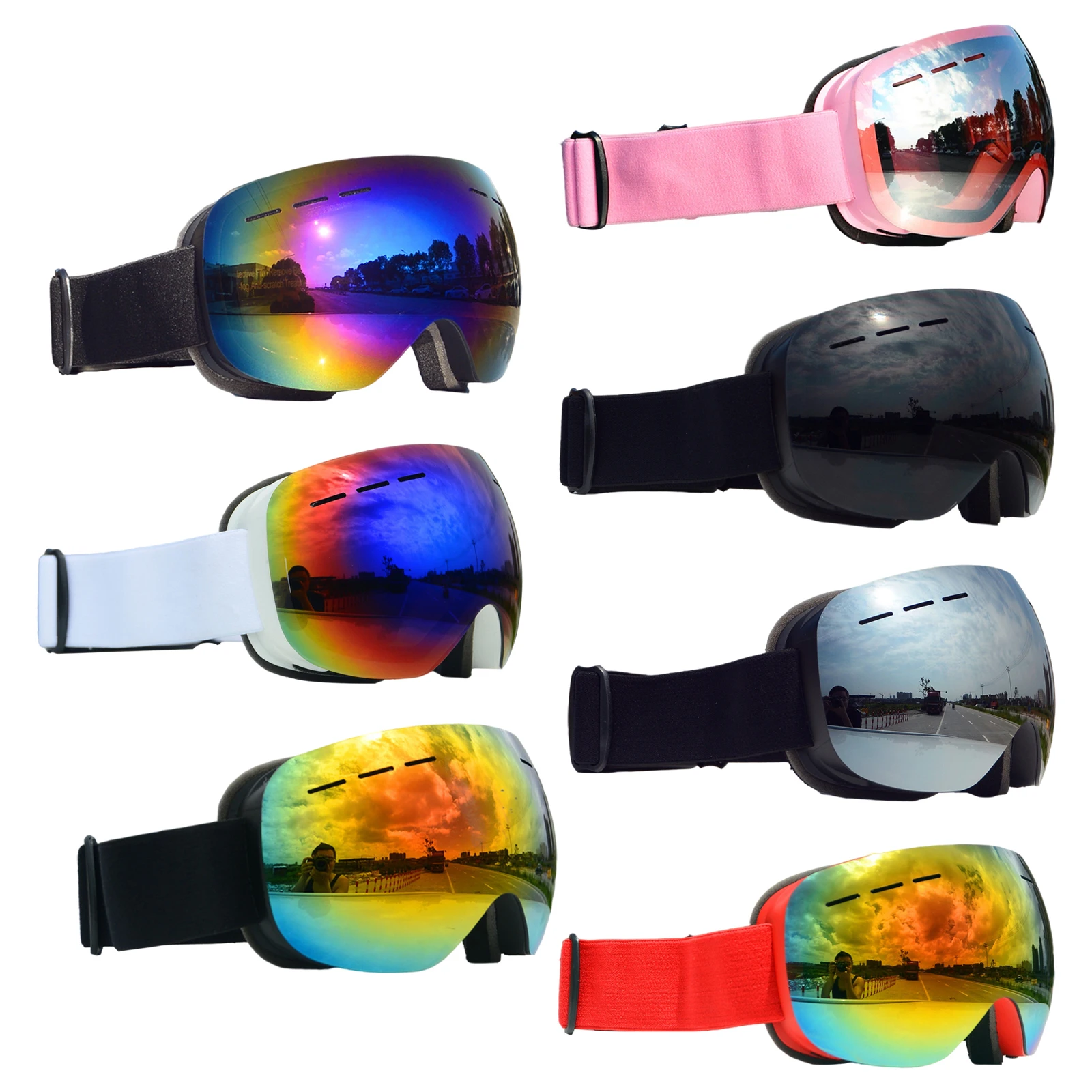 Ski Goggles Snow ATV Protection Windproof Glasses for Dirt Bike Youth